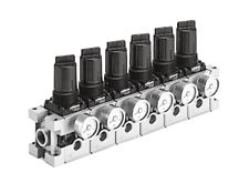 ตัวปรับลม กรองลม ตัวปรับแรงดันลม ชุดปรับลม Manifold Regulator ARM2500 3000 SMC